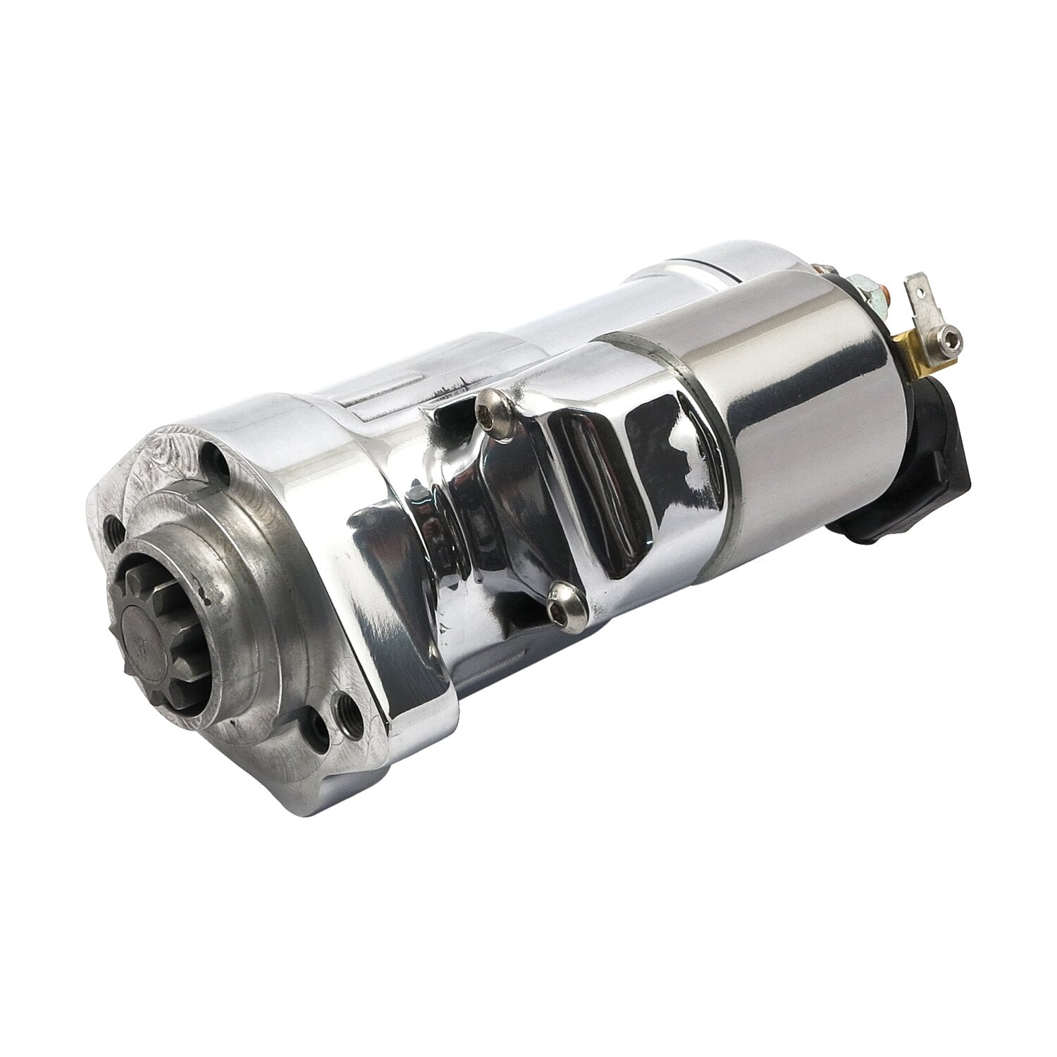 Compu-Fire GEN3 starter motor - 2.0kW - Chrome