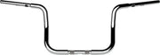 La Choppers Twin Round Handlebar - Chrome Ape Hangers