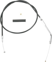 DRAG SPECIALTIES Black Vinyl Throttle Cable for Threaded