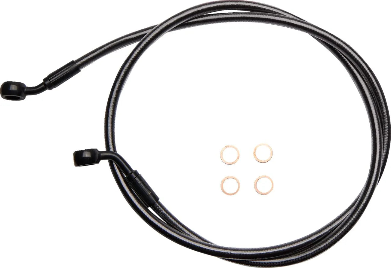 Magnum Shielding Geflochtene Vordere Bremsleitung 46" Für Non-abs