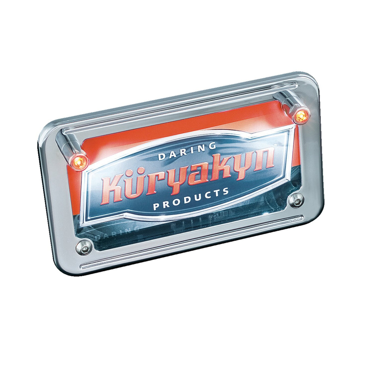 Kuryakyn LED license plate bolt lights.w/turn signal accent