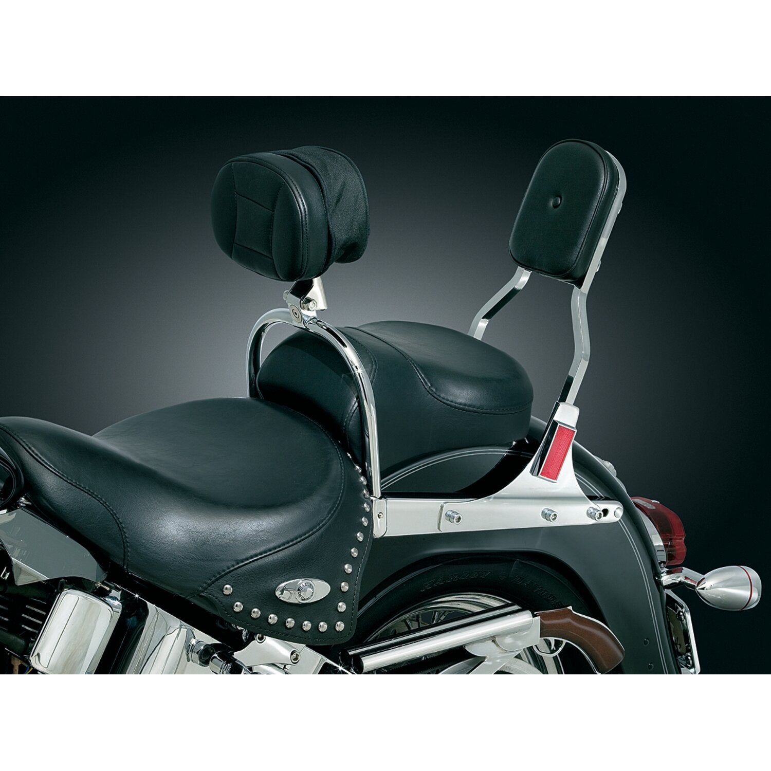 Kuryakyn Softail rider backrest
