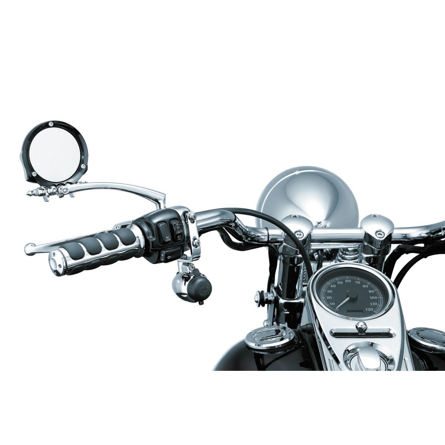 Kuryakyn handlebar USB charger / power point