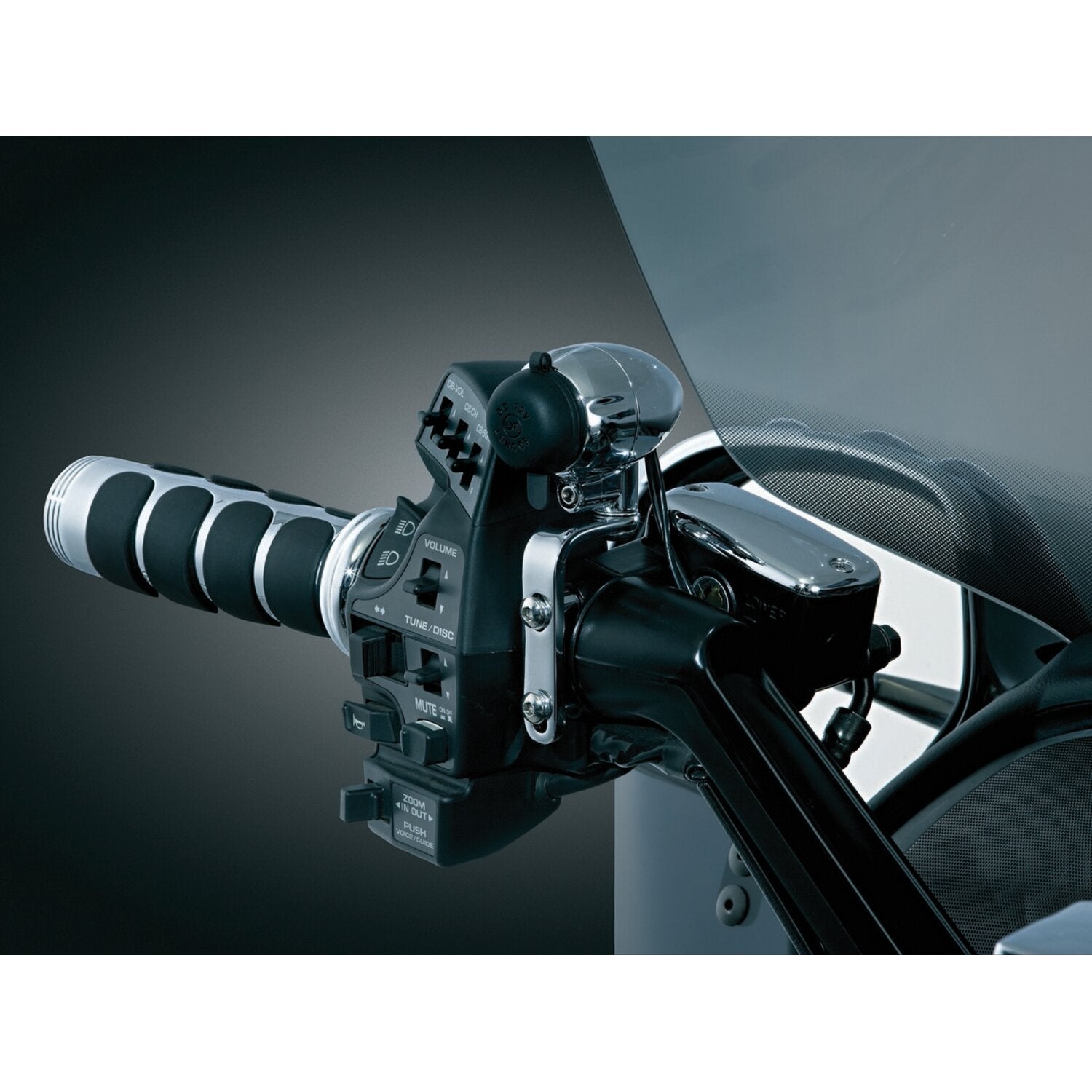 Kuryakyn handlebar USB charger / power point
