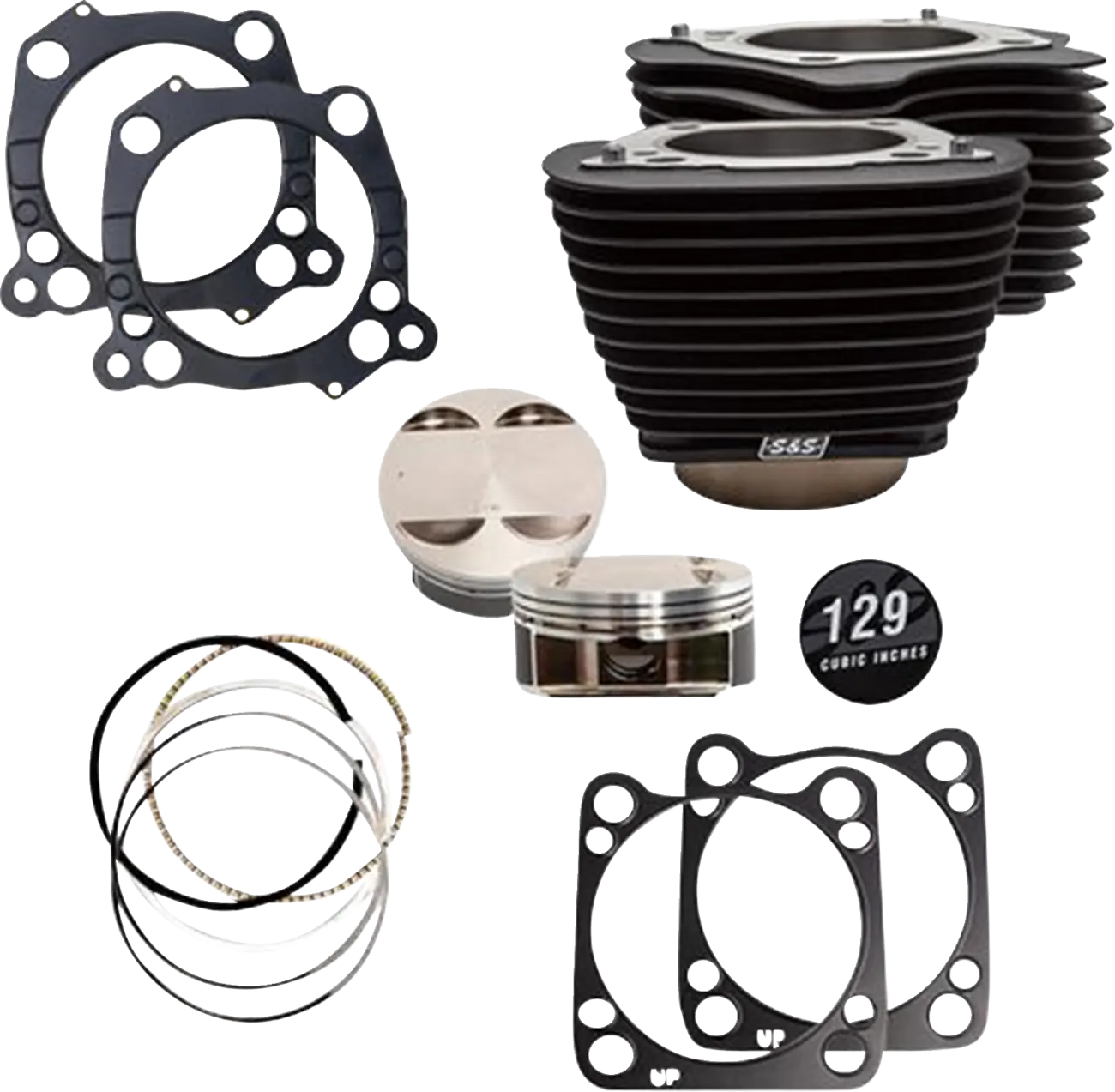 S&s Cycle Big Bore Cylinder Kit for 129" Displacement