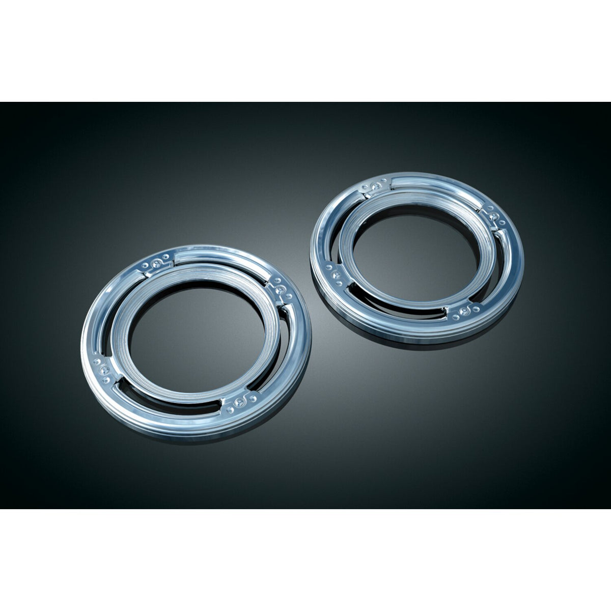 Kuryakyn Speaker accents - rear - Chrome
