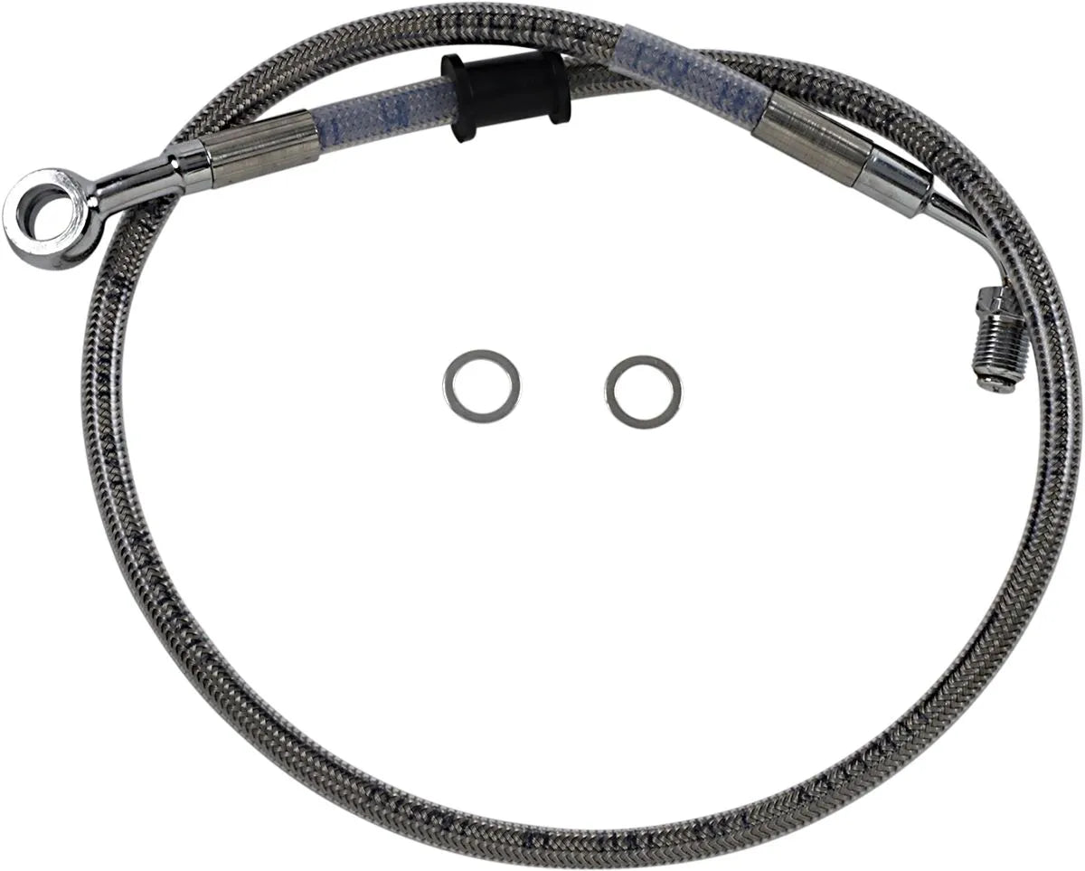 Drag Specialties Edelstahl-Bremsleitungssatz Abs 26.75"