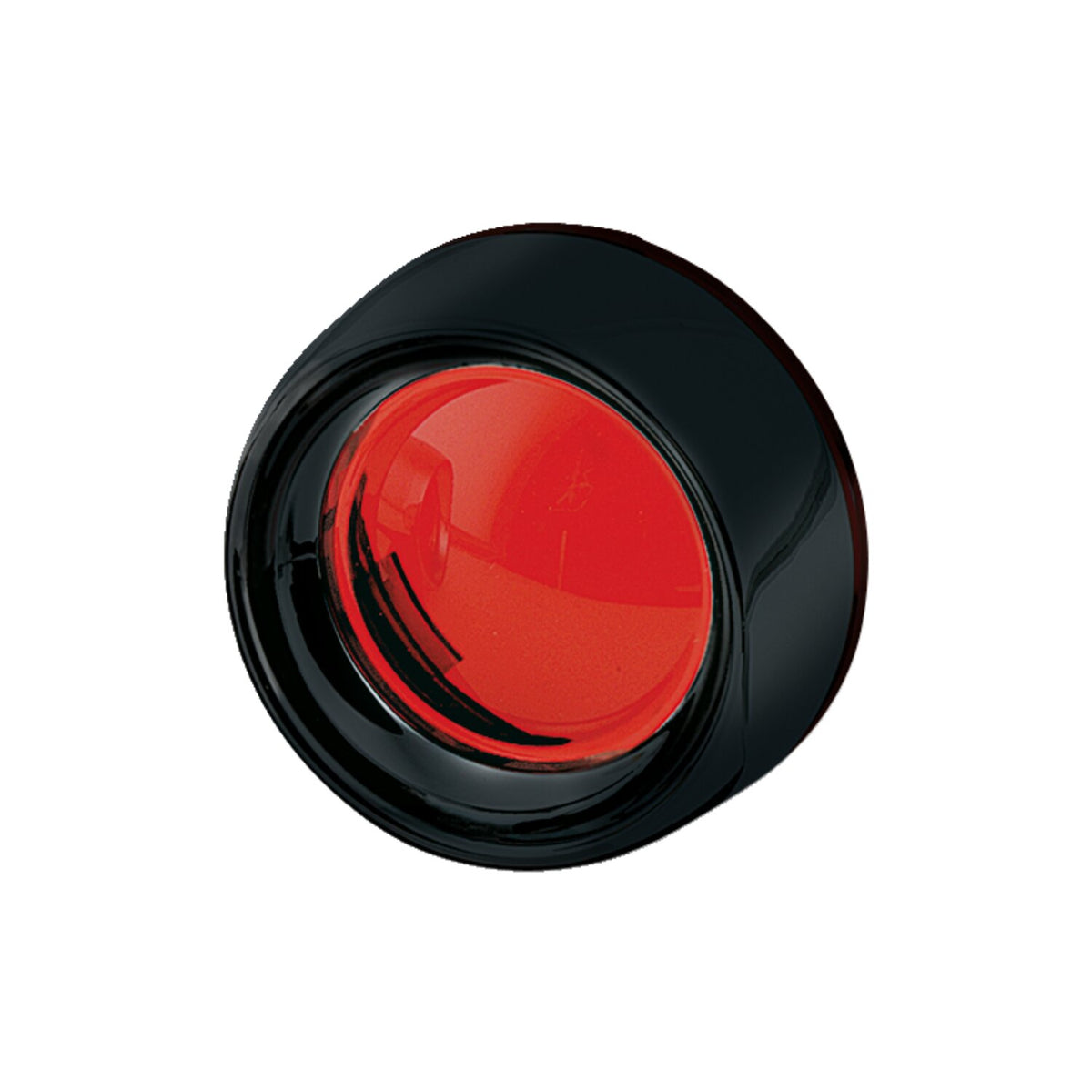 Kuryakyn Turn signal recessed trim rings & lens kit - Black