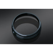 Kuryakyn 7" headlamp trim ring - Gloss black