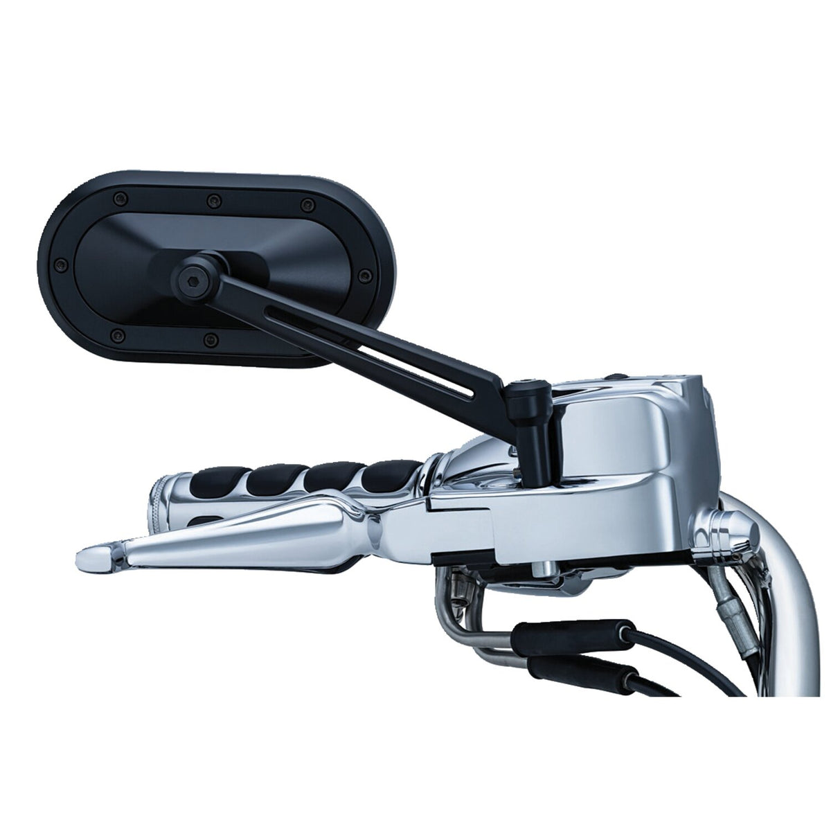 Kuryakyn Heavy industry mirrors satin black