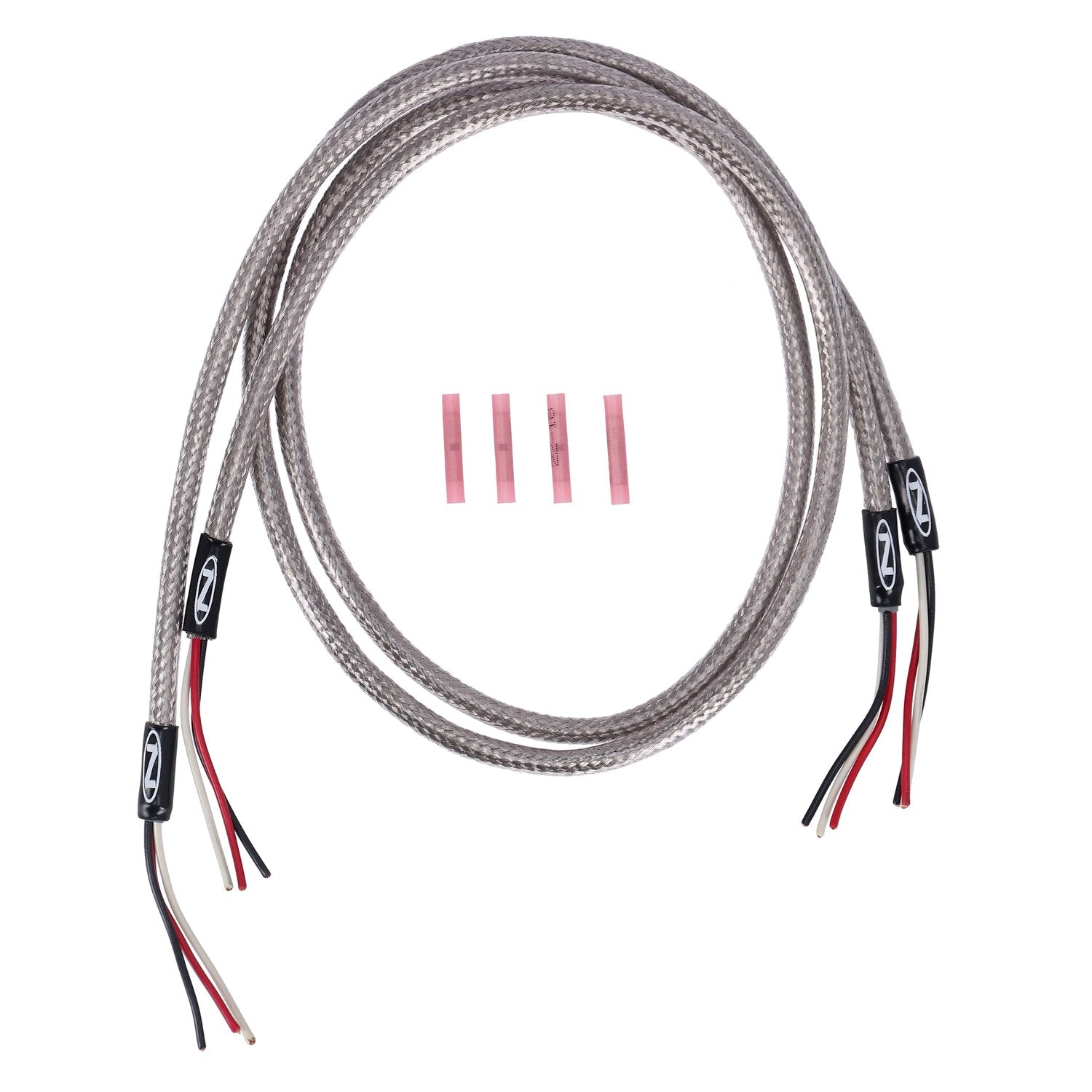 NAMZ custom turn signal wiring harness - Braided 36"