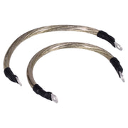 NAMZ battery cable set - Clear - 11 inch (27.5cm)
