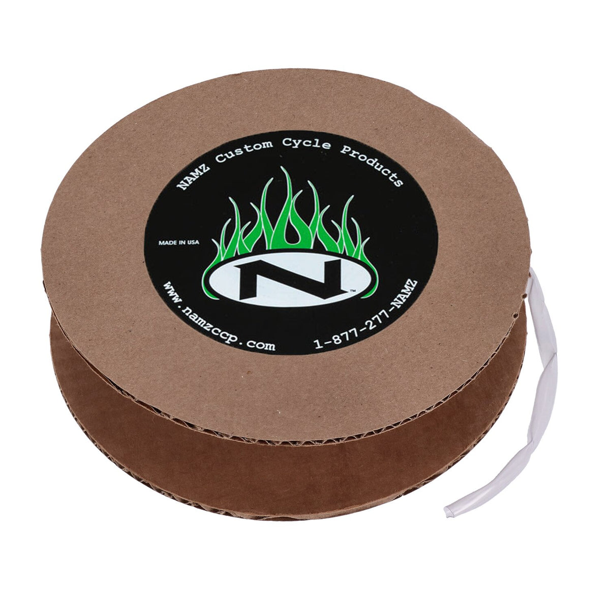 NAMZ heat shrink tube - 25ft roll 3/8" (9.53mm) - Clear