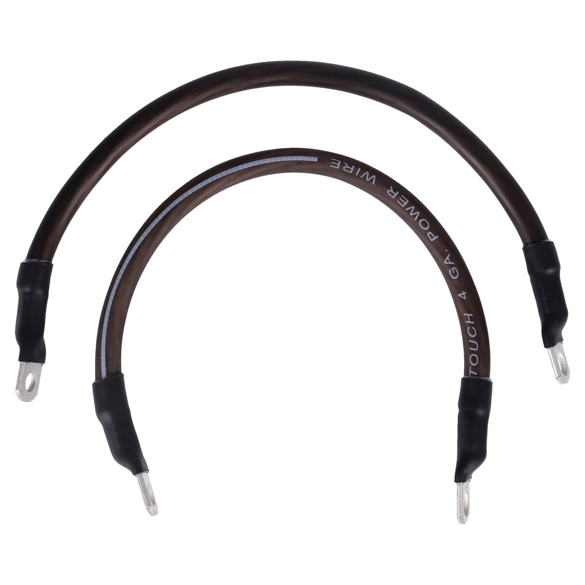NAMZ battery cable set - Black - 11 inch (27.5cm)