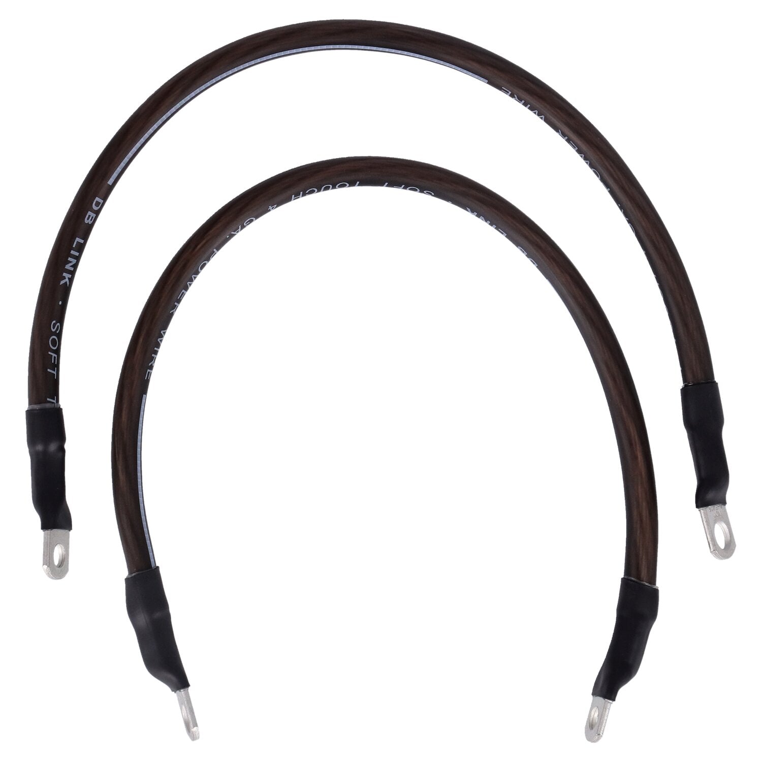NAMZ battery cable set - Black - 15 inch (38cm)