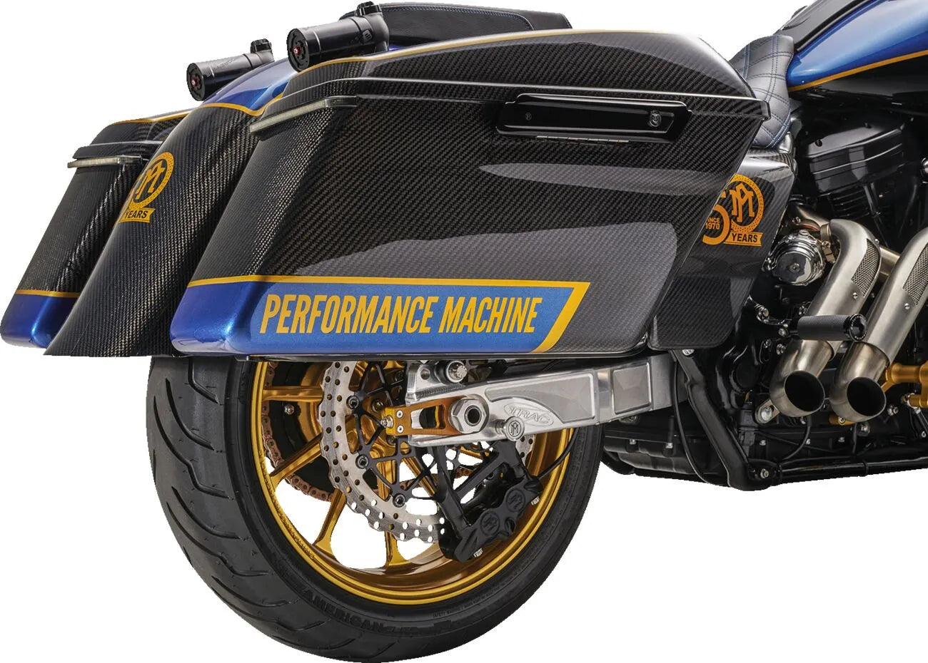 Performance Machine zweiteilige Bremsscheibe für PM-Räder - Hinten