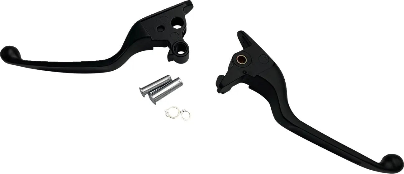 Drag Specialties Narrow Lever Set - Black