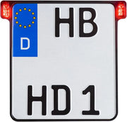 Heinz Bikes All-in-one 2.0 License Plate Holder W/ Led Lights