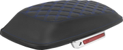 Saddlemen RoadSofa Lattice Black Blue Stitch Saddlebag Lid Covers