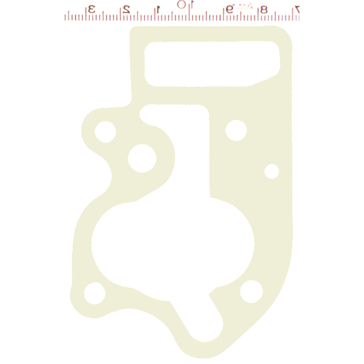 James Gaskets James oil pump body to cover gasket - Mylar