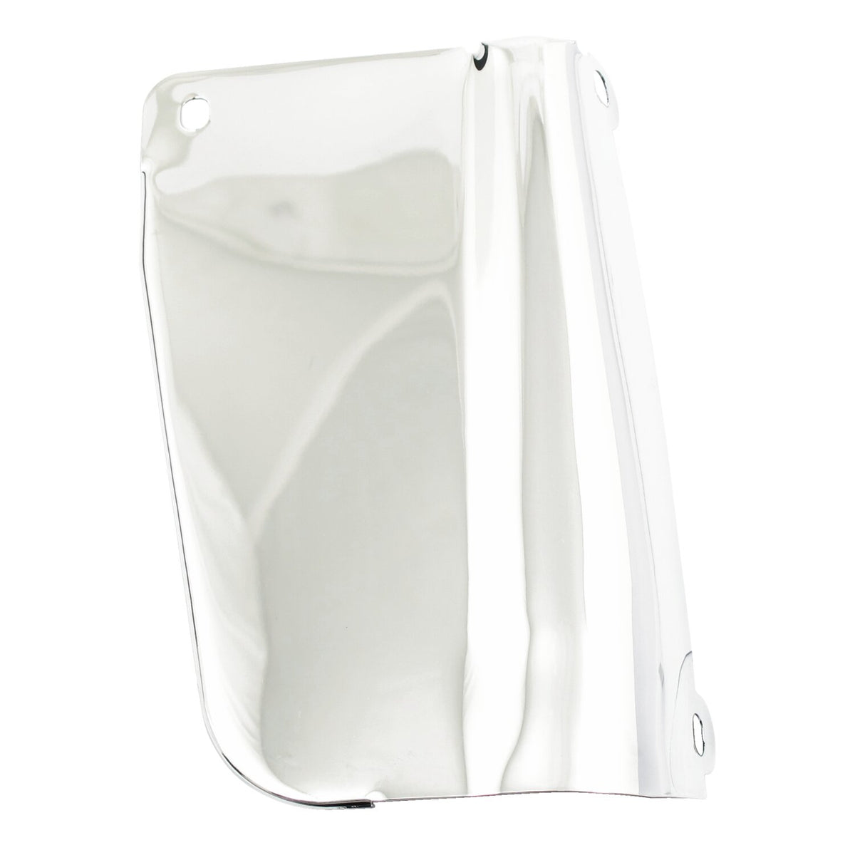 MCS Back panel fork - Right side - Chrome