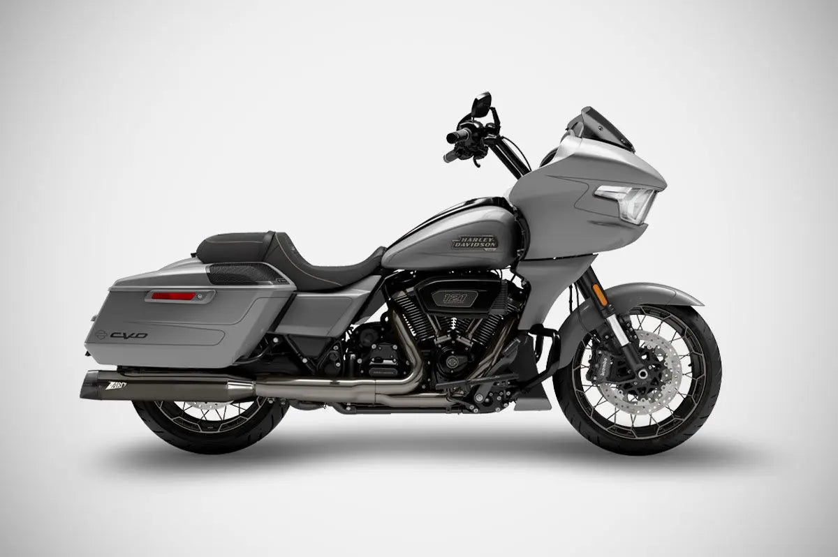 Zard 4.5" Slash-Cut Slip-ons Auspuff Für HD-Touring E5 - ECE Straßenzulassung