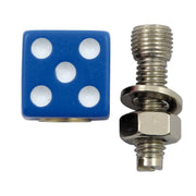 Trik Topz license plate mounts Dice blue