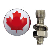 Trik Topz license plate mounts Canadian flag
