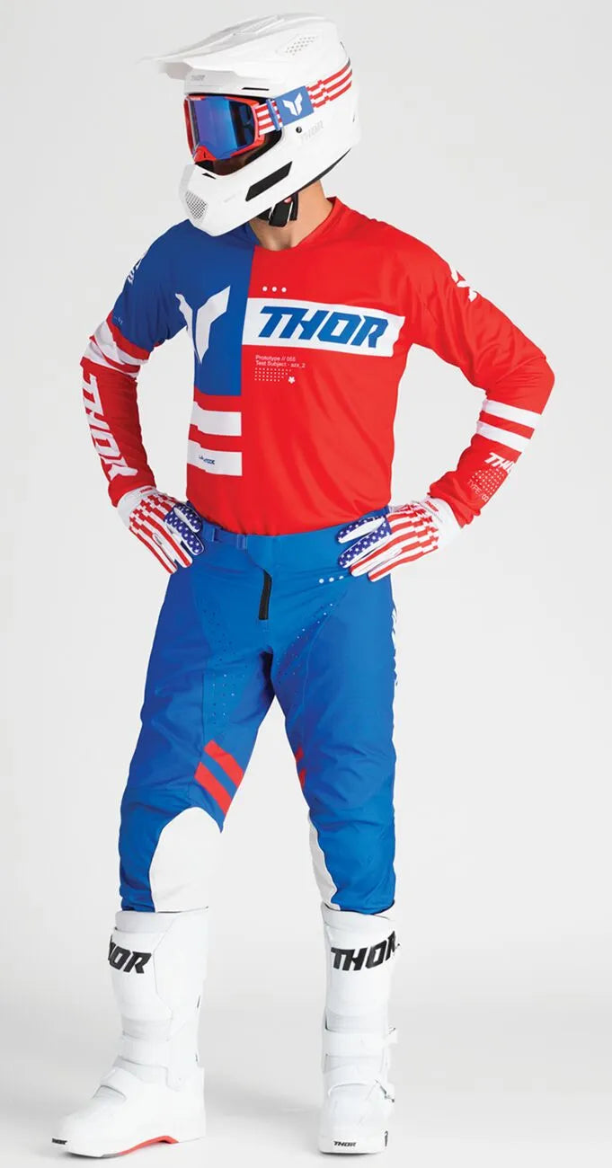 Thor Activate Patriot Red/White/Blue Goggle