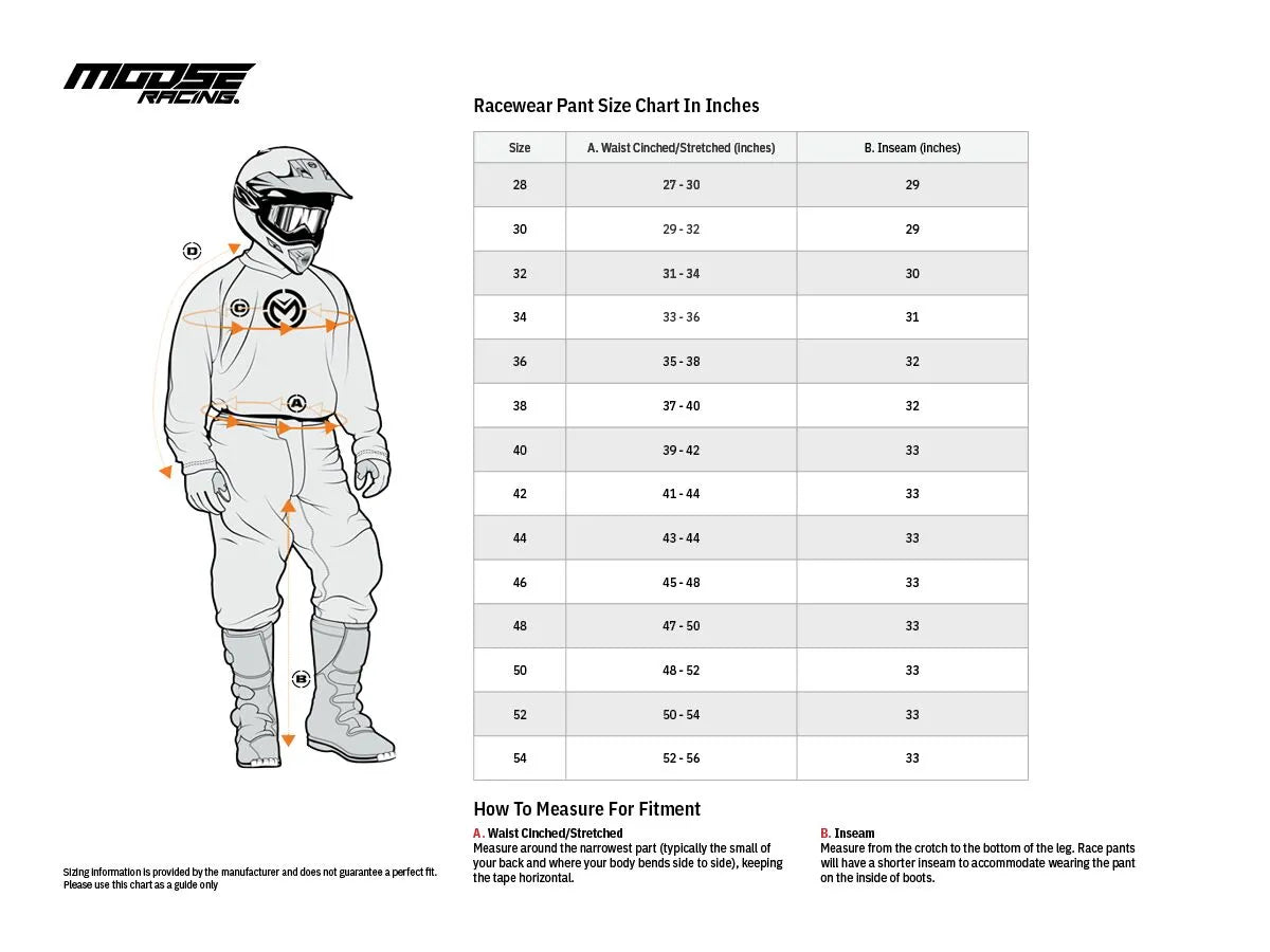 Moose Offroad Sahara Pants Blue/Orange