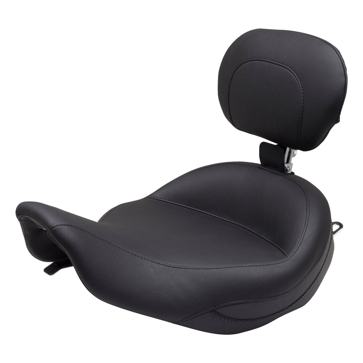 Mustang Super Touring solo seat With rider backrest