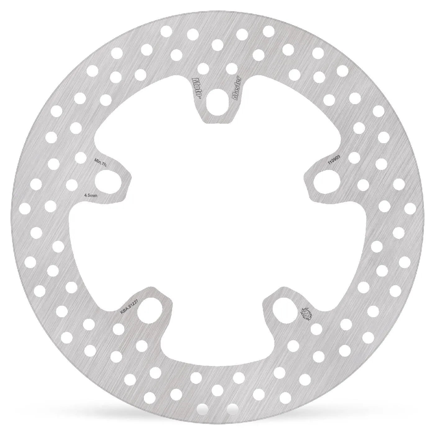 Moto-master Halo Series Fixed Brake Rotor - 260mm - Rear