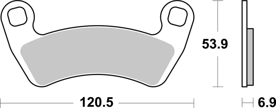 SBS RSI Bremsbeläge Für MX GP Leistung