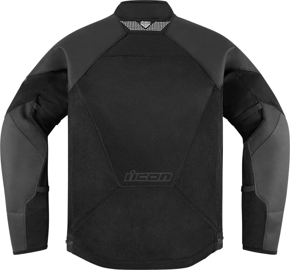 Icon Mesh Af™ Leather Jacket - Black