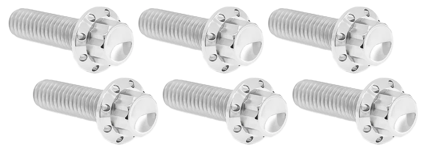 Arlen Ness Transmission Top Cover Titanium 12-POINT Bolt Kits – Hardware