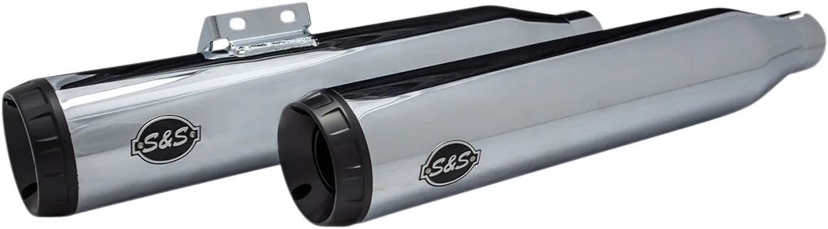 S&s Cycle Grand National Race Slip-on Schalldämpfer - Chrom