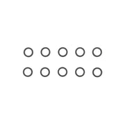 Cometic pushrod cover seals - Large lower rubber