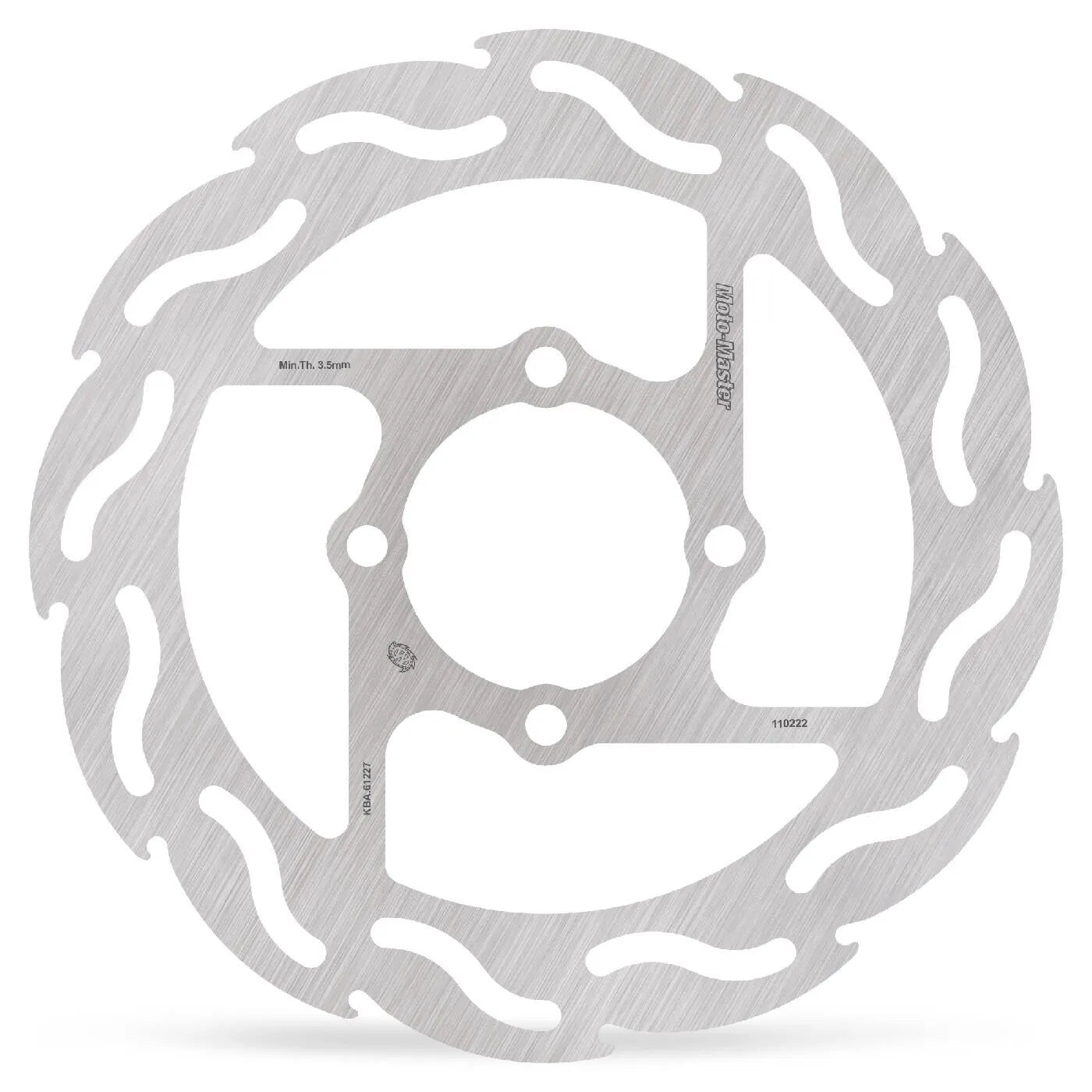 Moto-Master Flame Series Bremsscheibe - Verbesserte Kühlung - Hinten