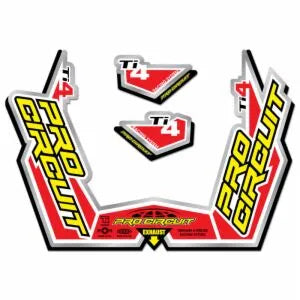 Pro Circuit Auspuff Aufkleber