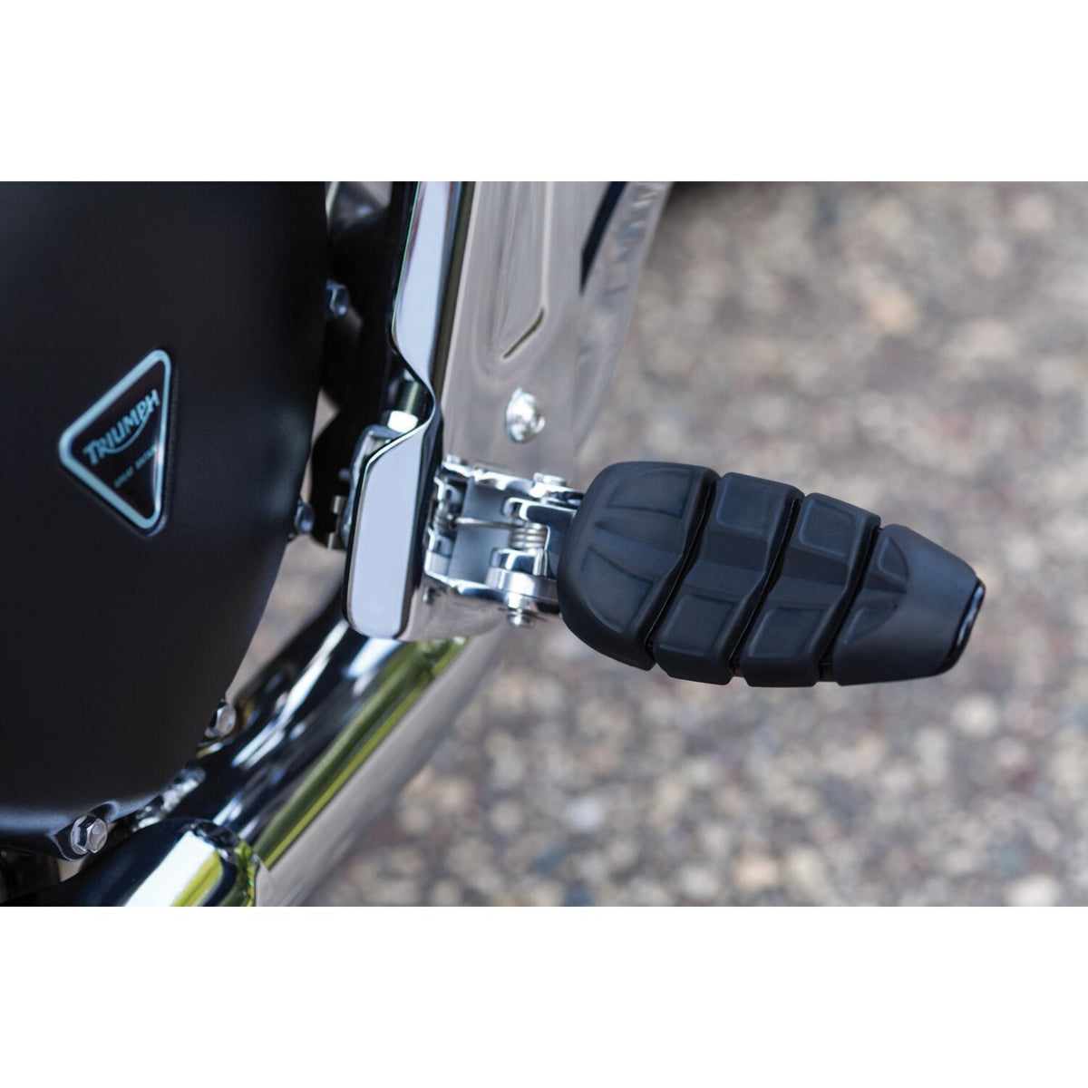 Kuryakyn Footpeg adapter splined chrome