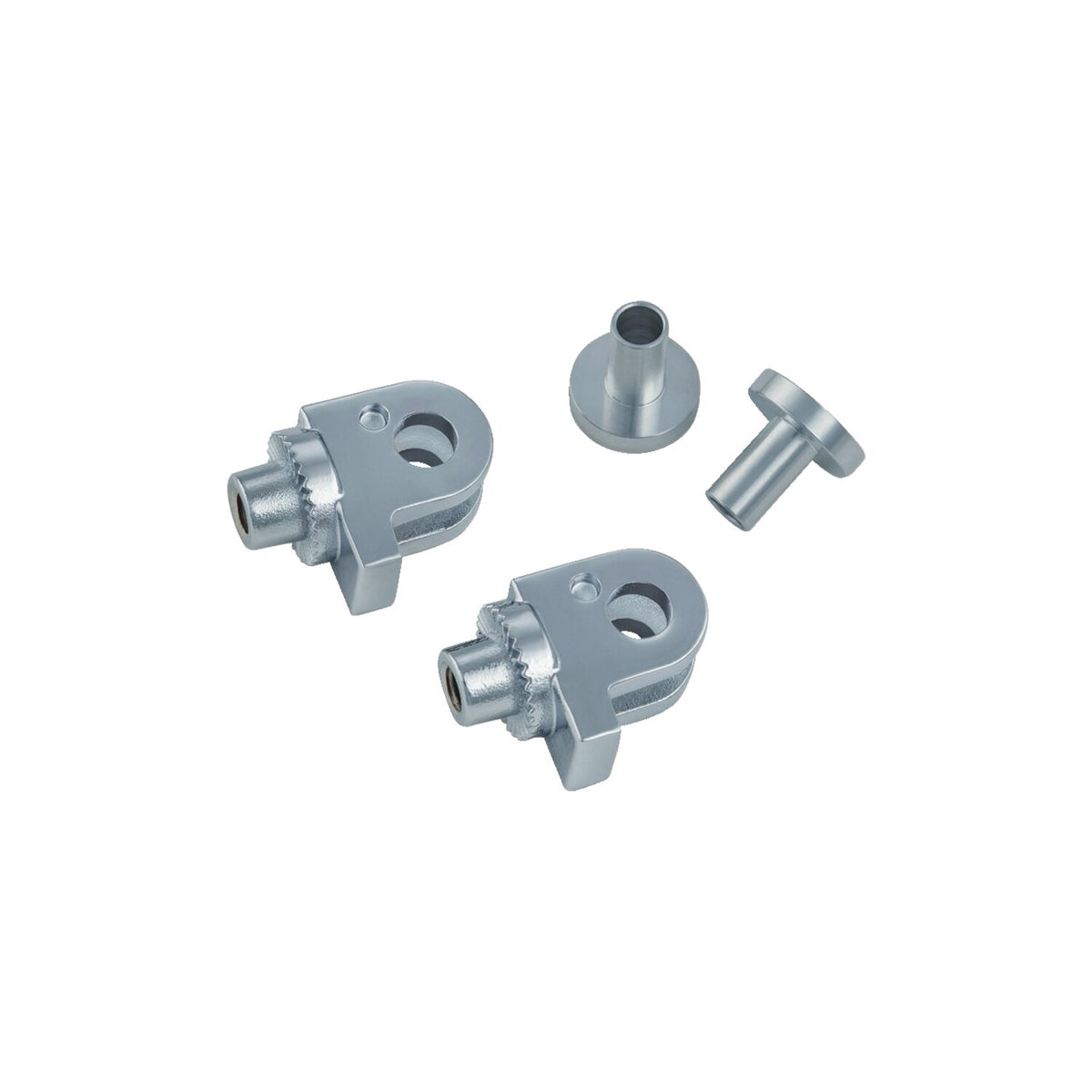 Kuryakyn Footpeg adapter splined chrome