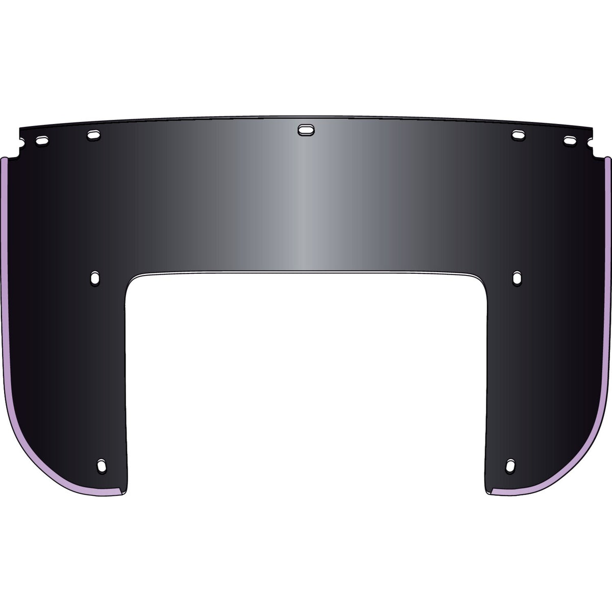 National Cycle Beaded 7-bolt lower window - Black