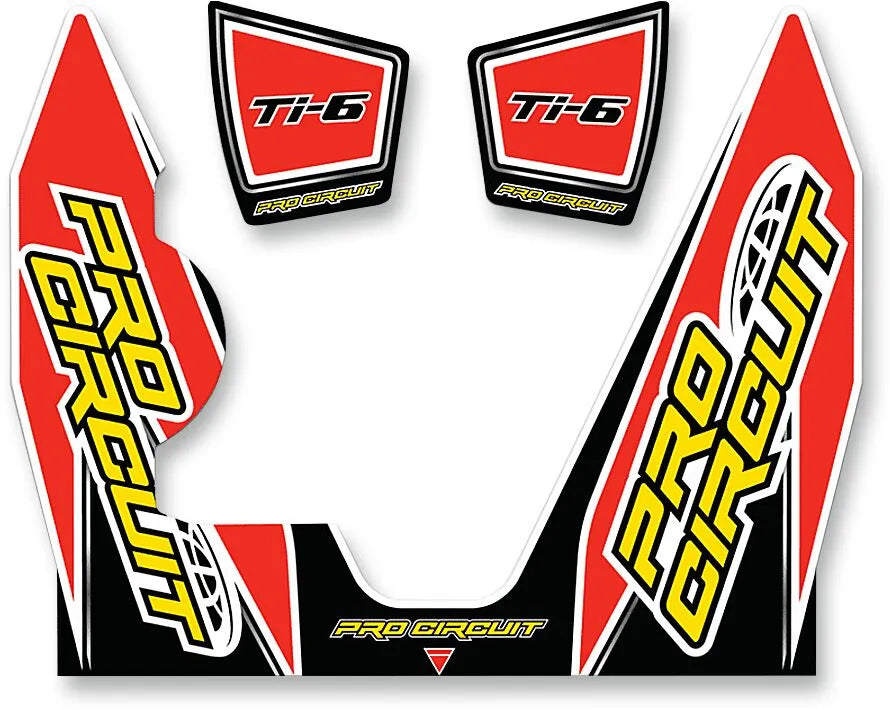 Pro Circuit Auspuff Aufkleber