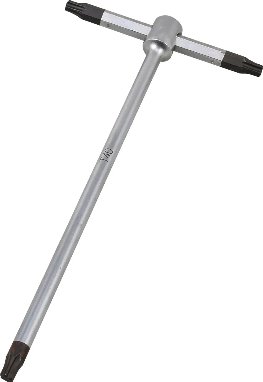 Bikeservice T-Handle Torx Wrench T40 Silver