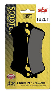 Sbs Ct Scooter Carbon Tech Organic Brake Pads - Front