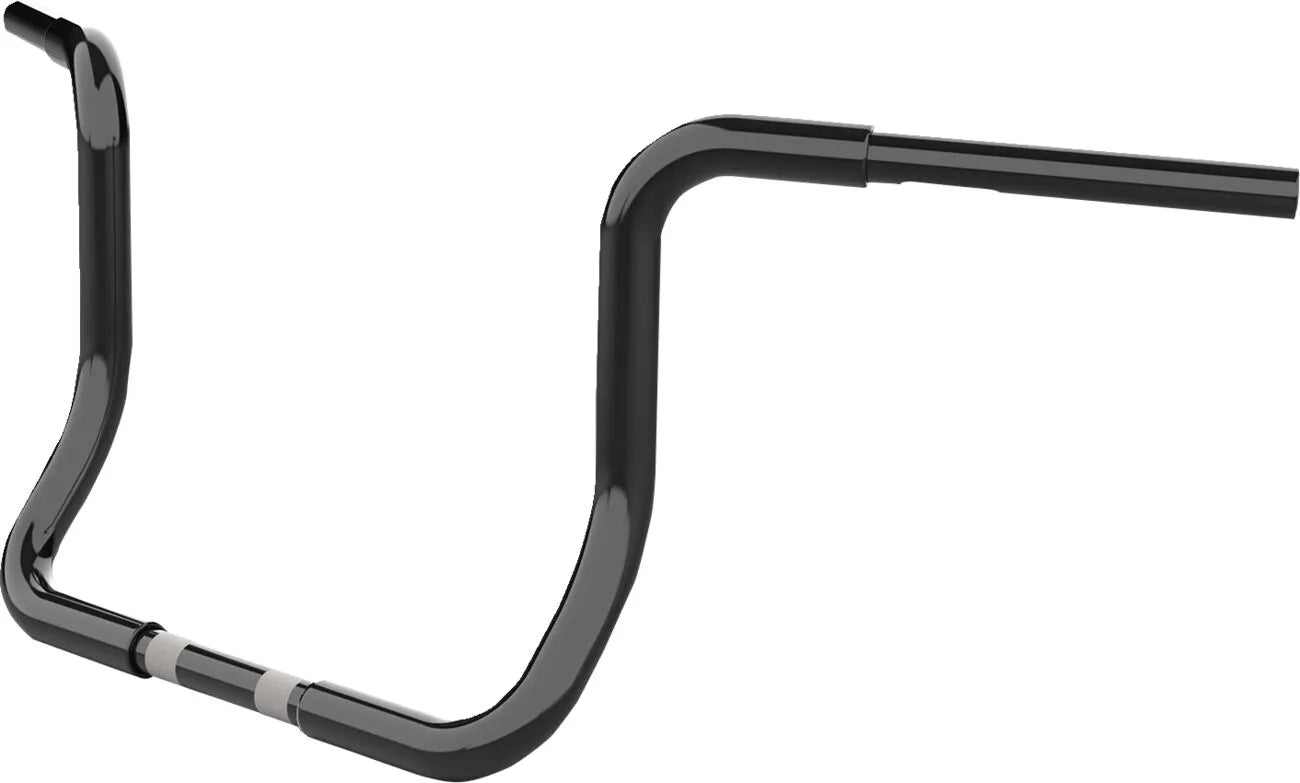 La Choppers Twin Round 12" Black Handlebar