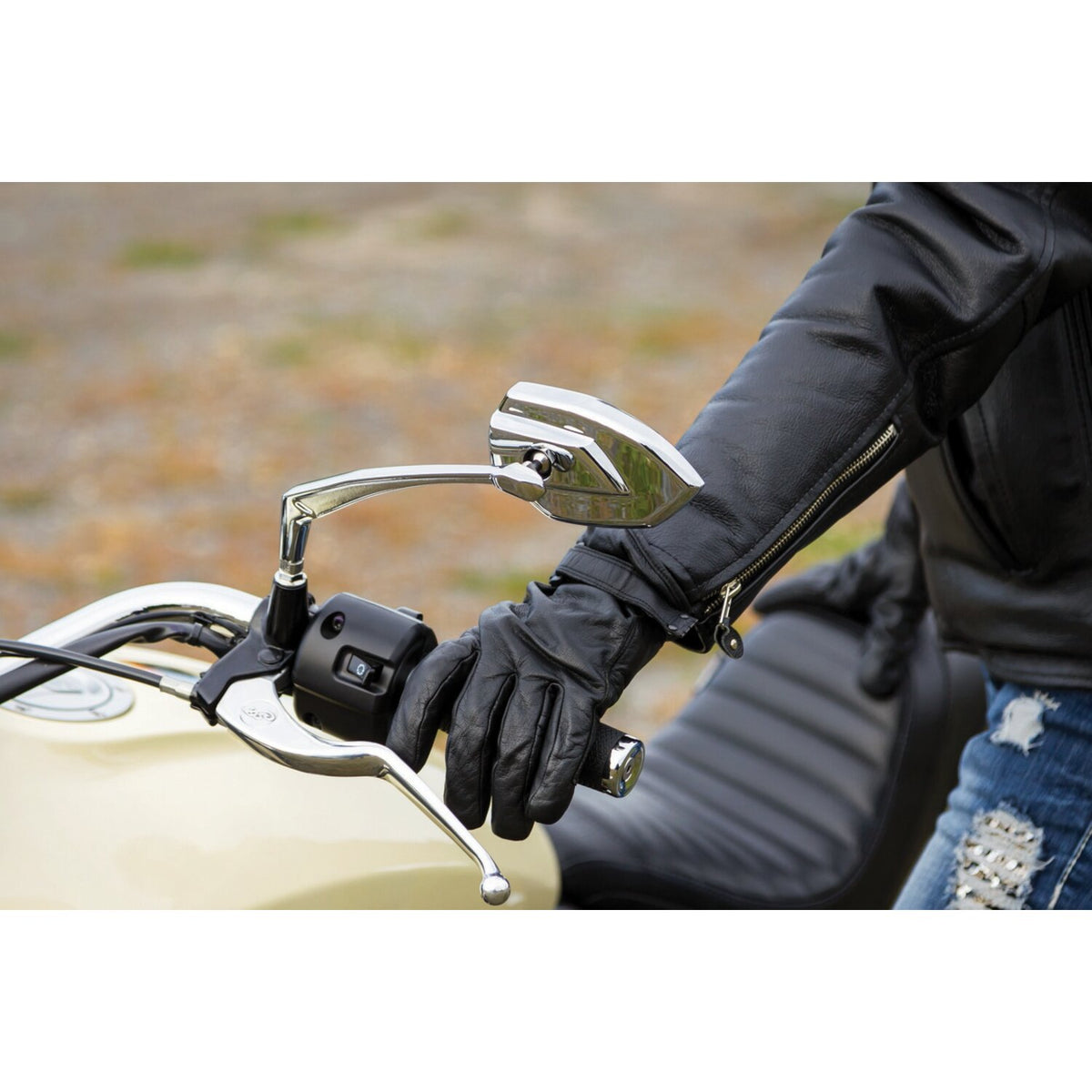 Kuryakyn Phantom mirror set - Chrome