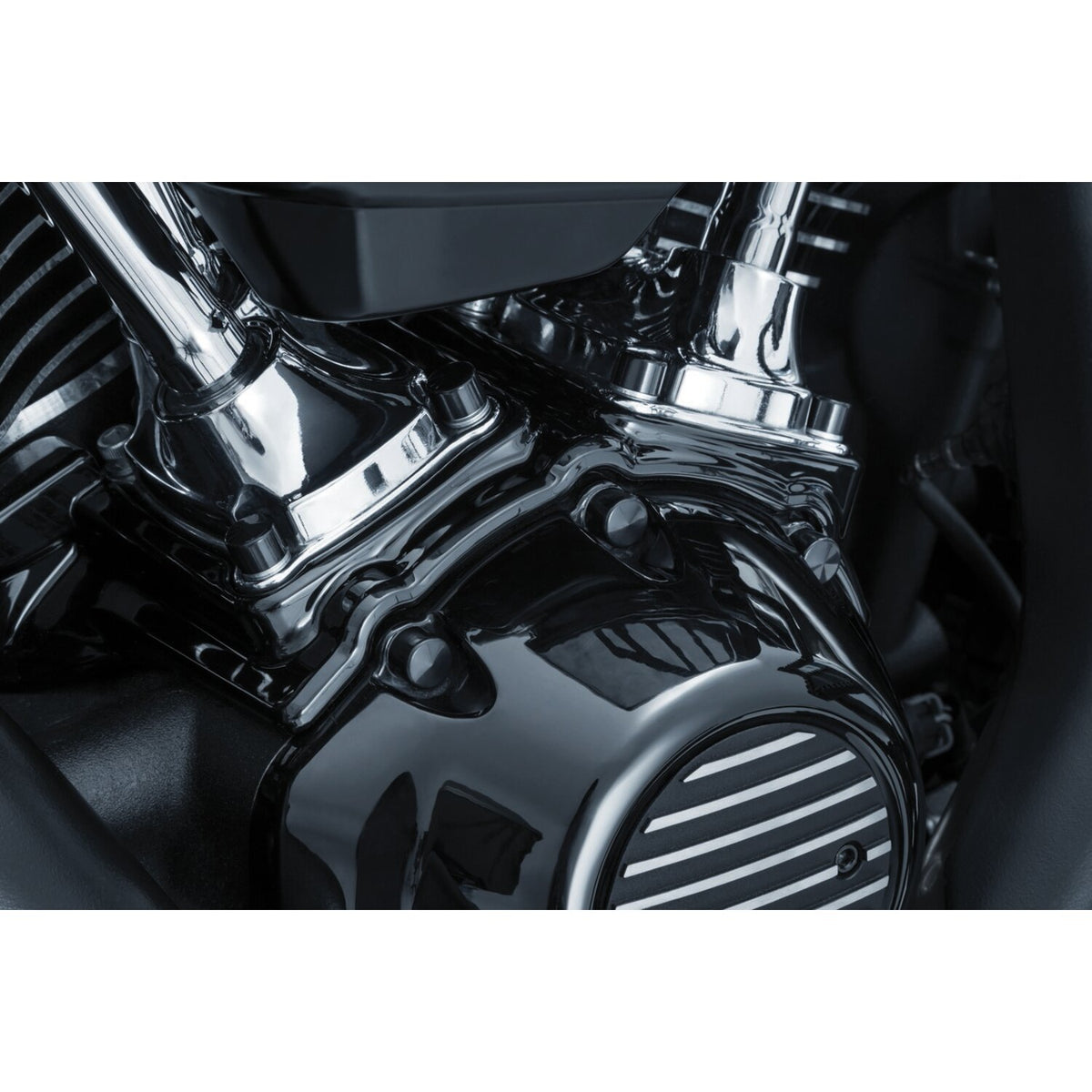 Kuryakyn Kool kaps bolt cover engine kit - Black