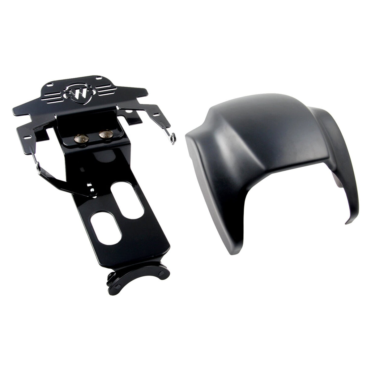 Cult-Werk headlamp mask 'New Night Rod' - Gloss black