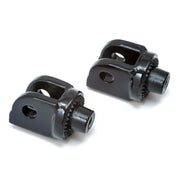 Kuryakyn Footpeg adapter splined gloss black